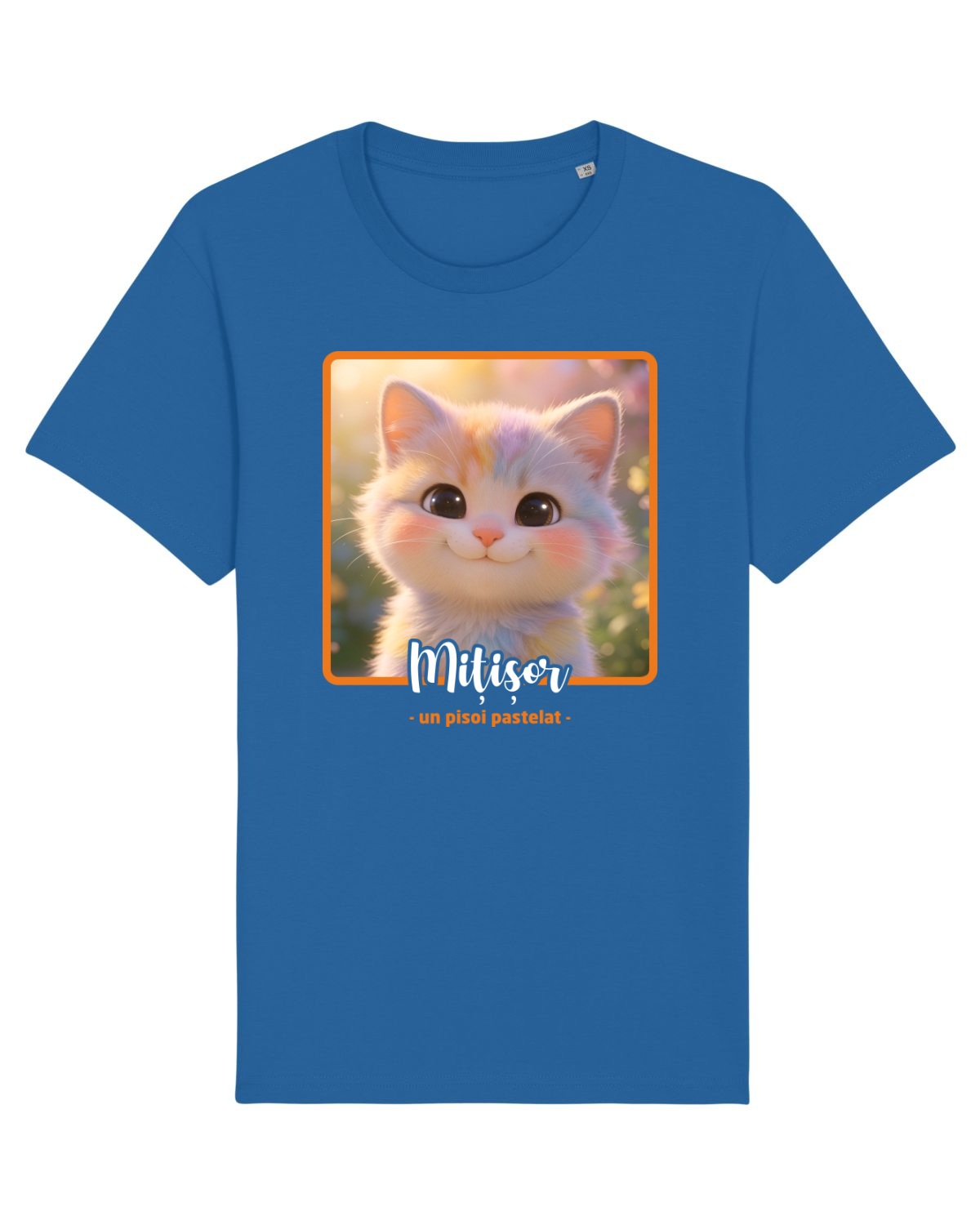 Tricou mânecă scurtă Unisex Rocker Royal Blue