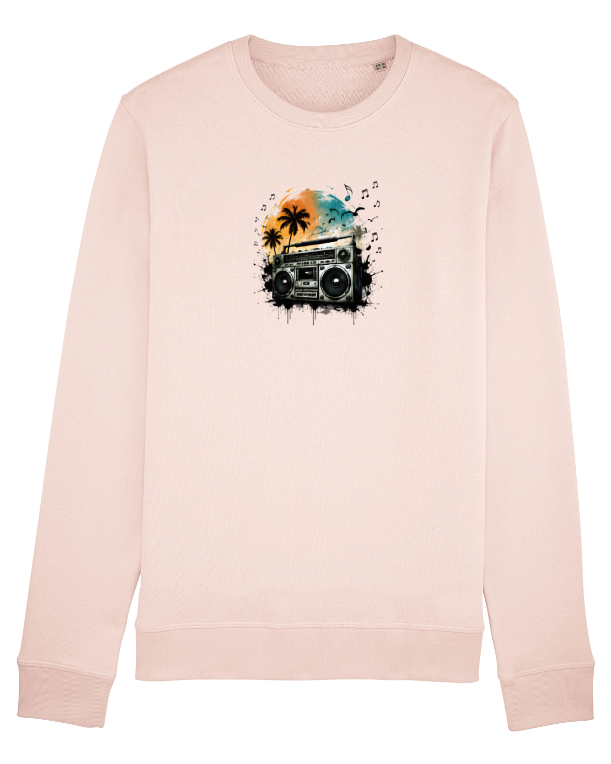 Bluză mânecă lungă Unisex Rise Candy Pink