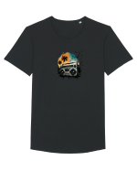 Summer vibes  Tricou mânecă scurtă guler larg Bărbat Skater