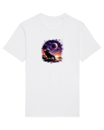 Moon  Tricou mânecă scurtă Unisex Rocker