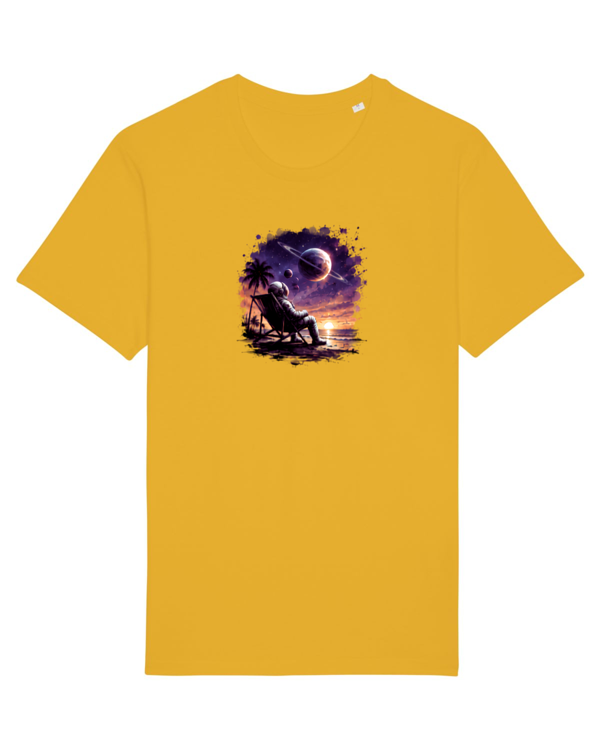 Tricou mânecă scurtă Unisex Rocker Spectra Yellow