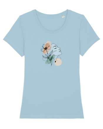 Flowers  Sky Blue