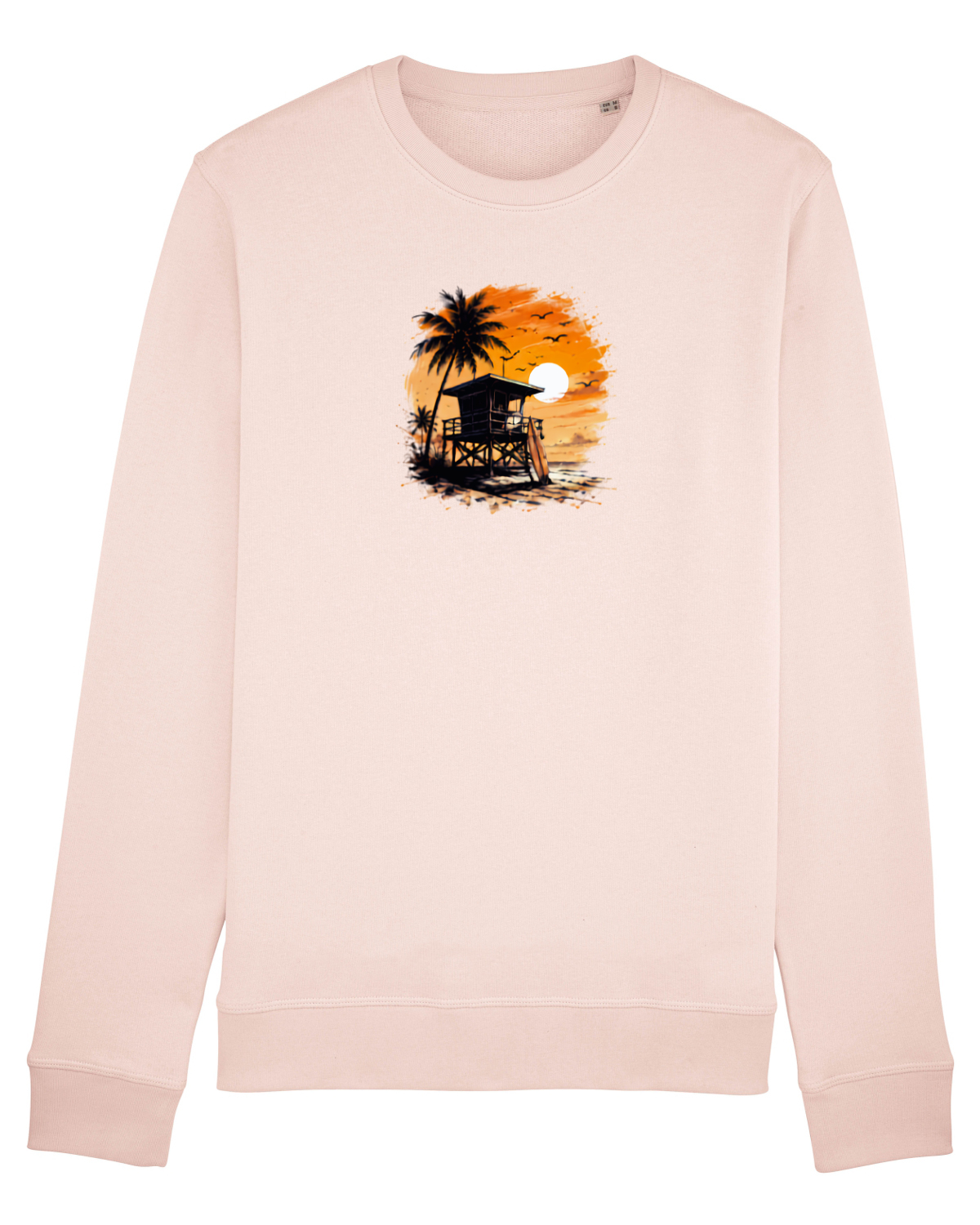Bluză mânecă lungă Unisex Rise Candy Pink
