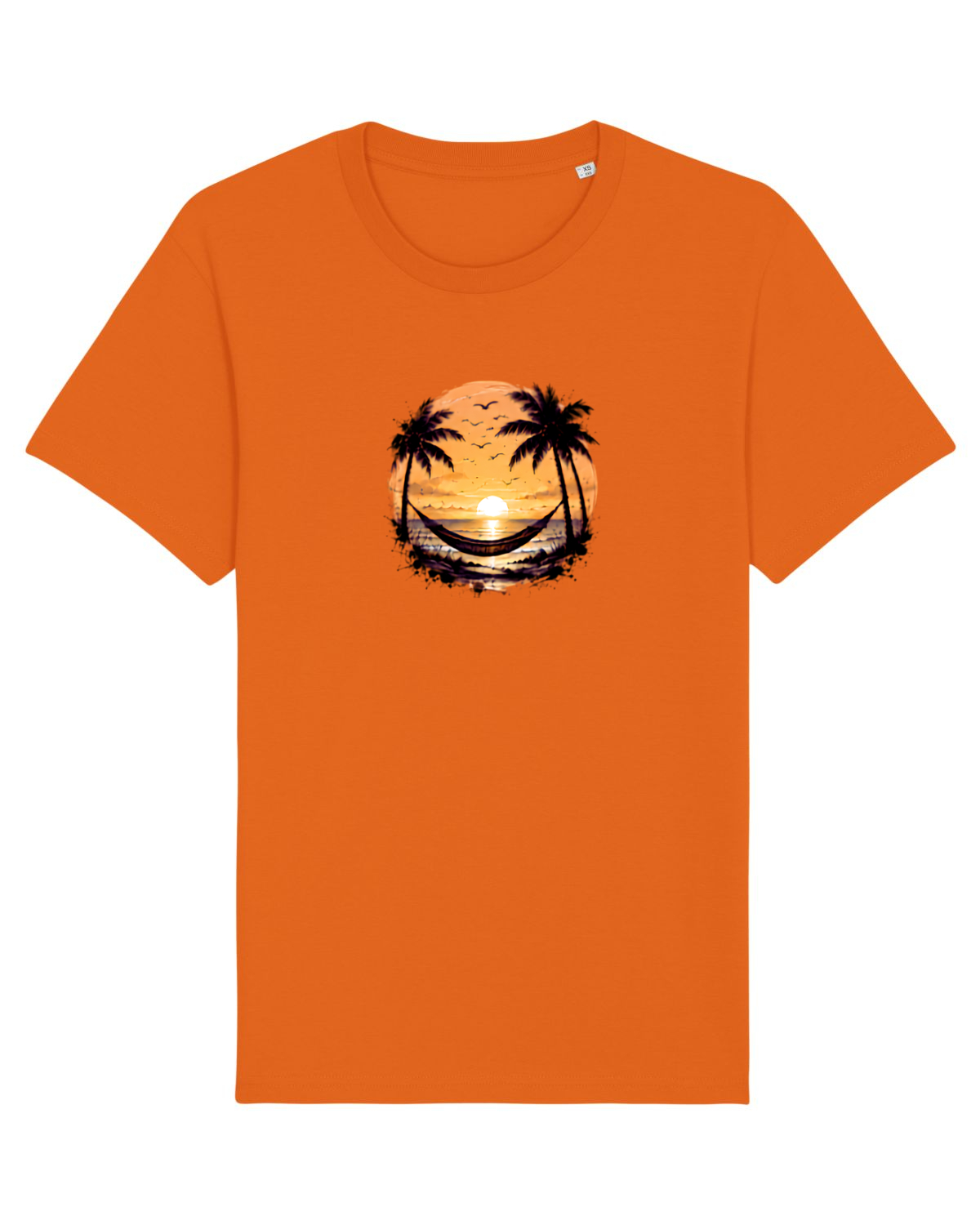 Tricou mânecă scurtă Unisex Rocker Bright Orange