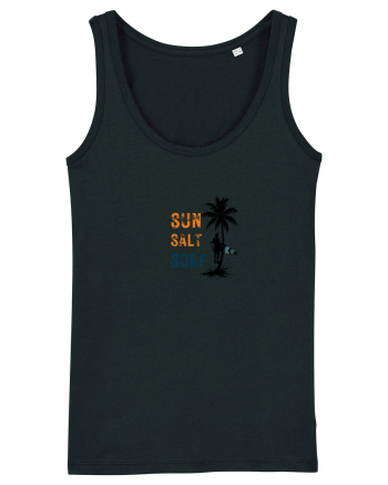 Sun. Salt. Surf. Black