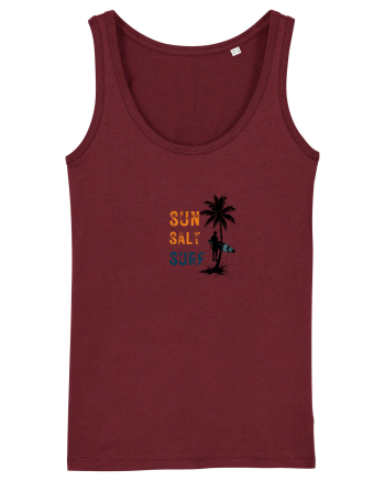 Sun. Salt. Surf. Burgundy