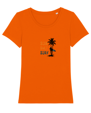 Sun. Salt. Surf. Bright Orange