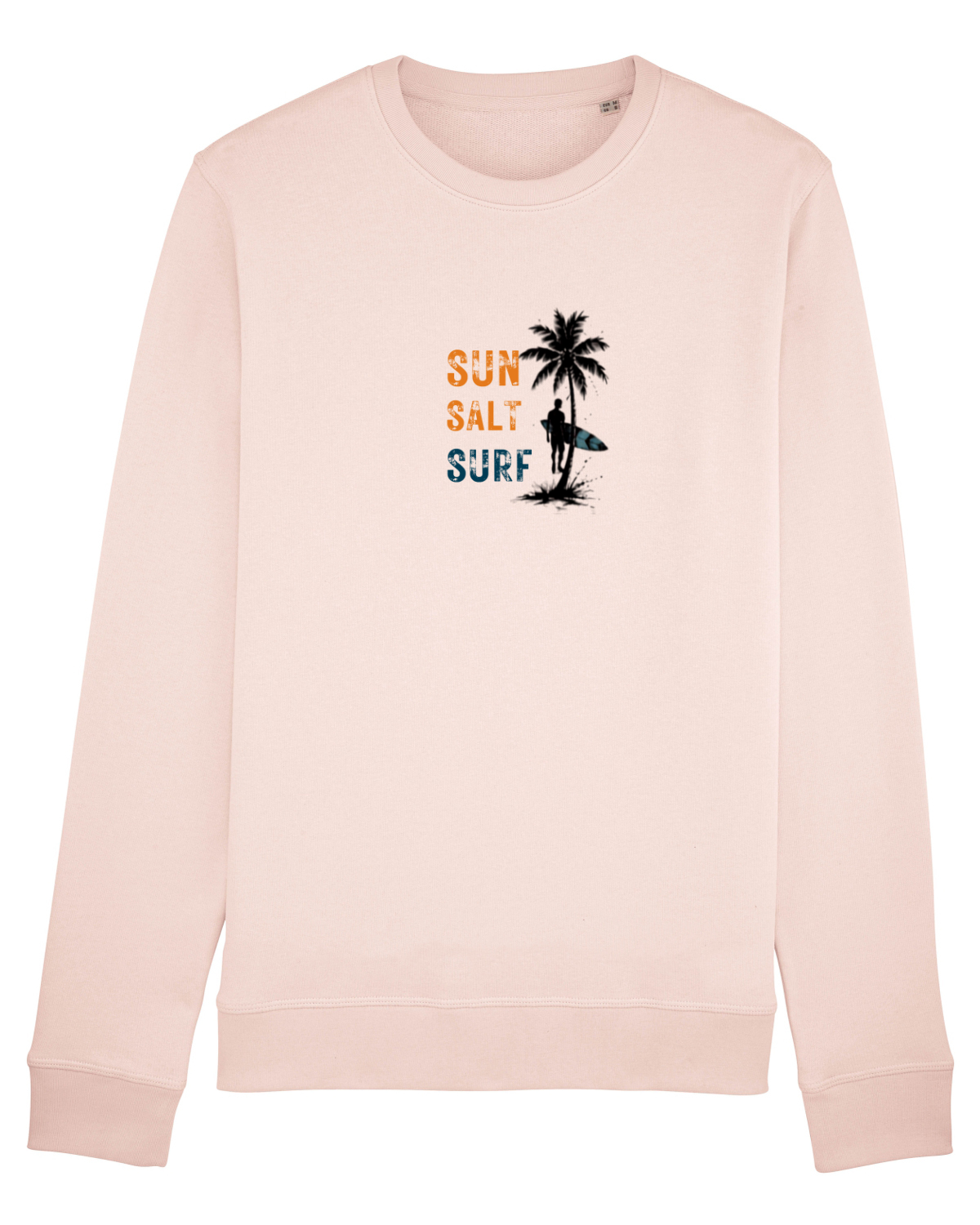 Bluză mânecă lungă Unisex Rise Candy Pink