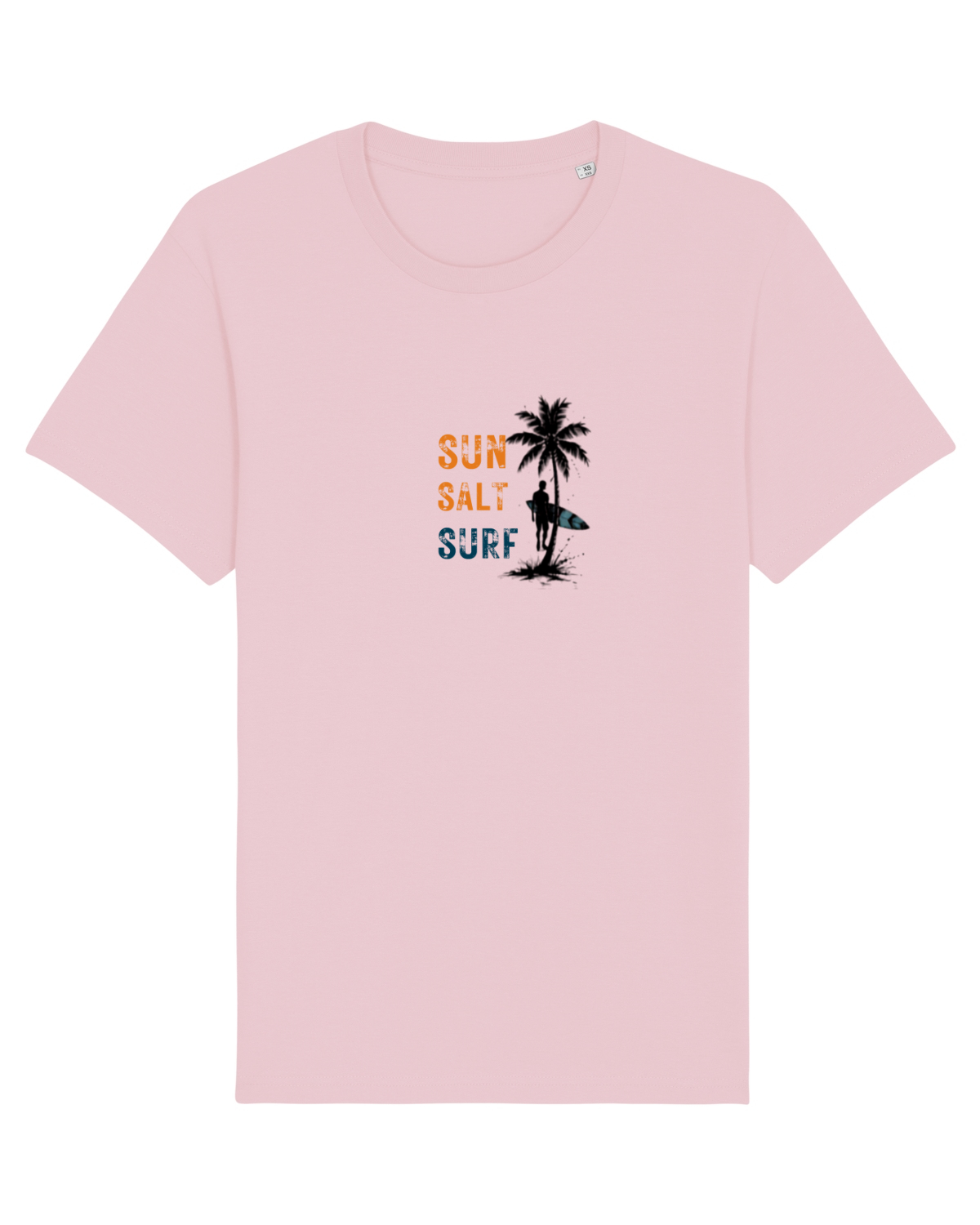 Tricou mânecă scurtă Unisex Rocker Cotton Pink