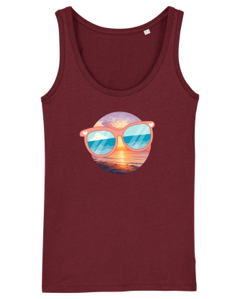 Summer vibes  Burgundy