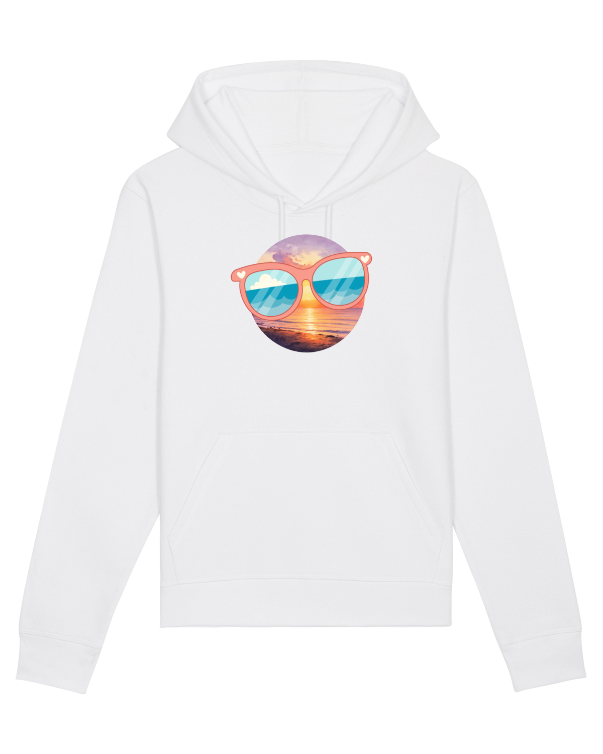 Hanorac Unisex Drummer White