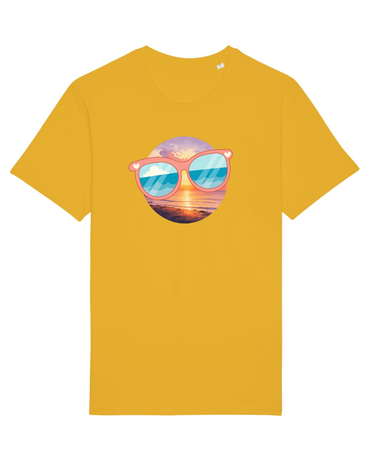 Tricou mânecă scurtă Unisex Rocker Spectra Yellow