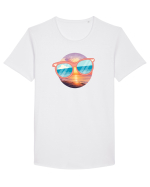 Summer vibes  Tricou mânecă scurtă guler larg Bărbat Skater