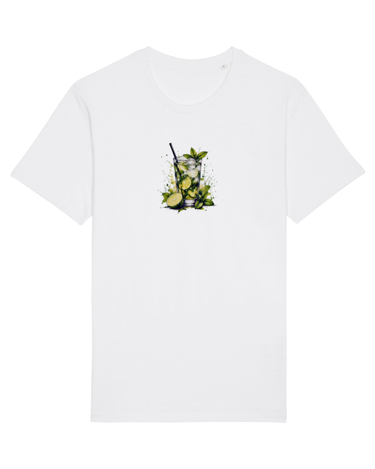 Tricou mânecă scurtă Unisex Rocker White