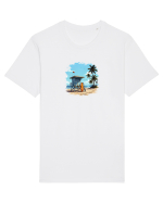 Summer  Tricou mânecă scurtă Unisex Rocker