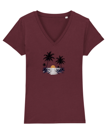 Summer vibes  Burgundy