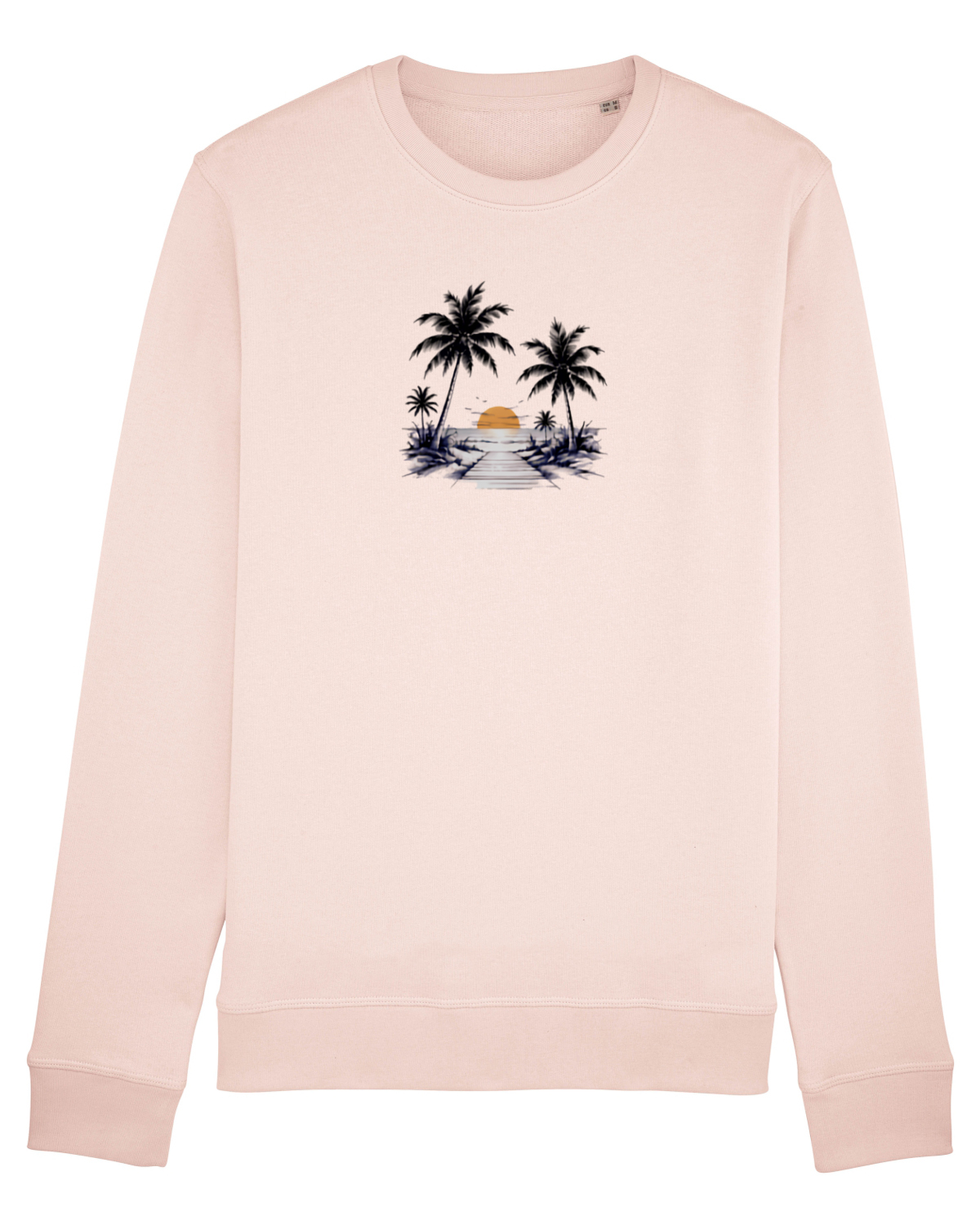 Bluză mânecă lungă Unisex Rise Candy Pink