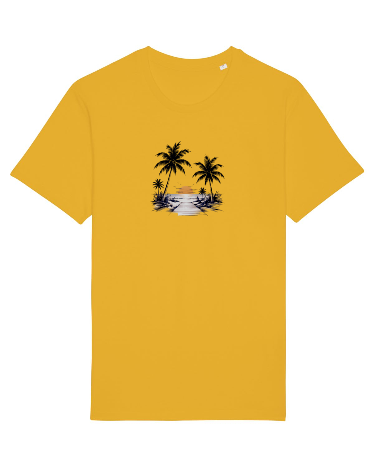 Tricou mânecă scurtă Unisex Rocker Spectra Yellow