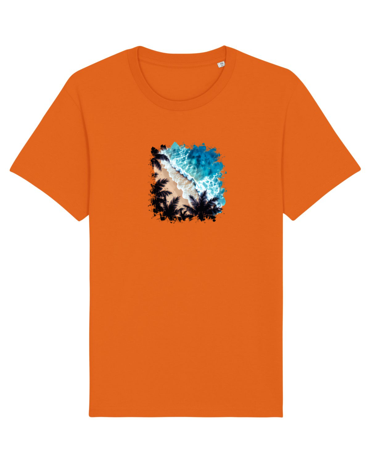 Tricou mânecă scurtă Unisex Rocker Bright Orange