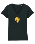 Apus Tricou mânecă scurtă guler V Damă Evoker
