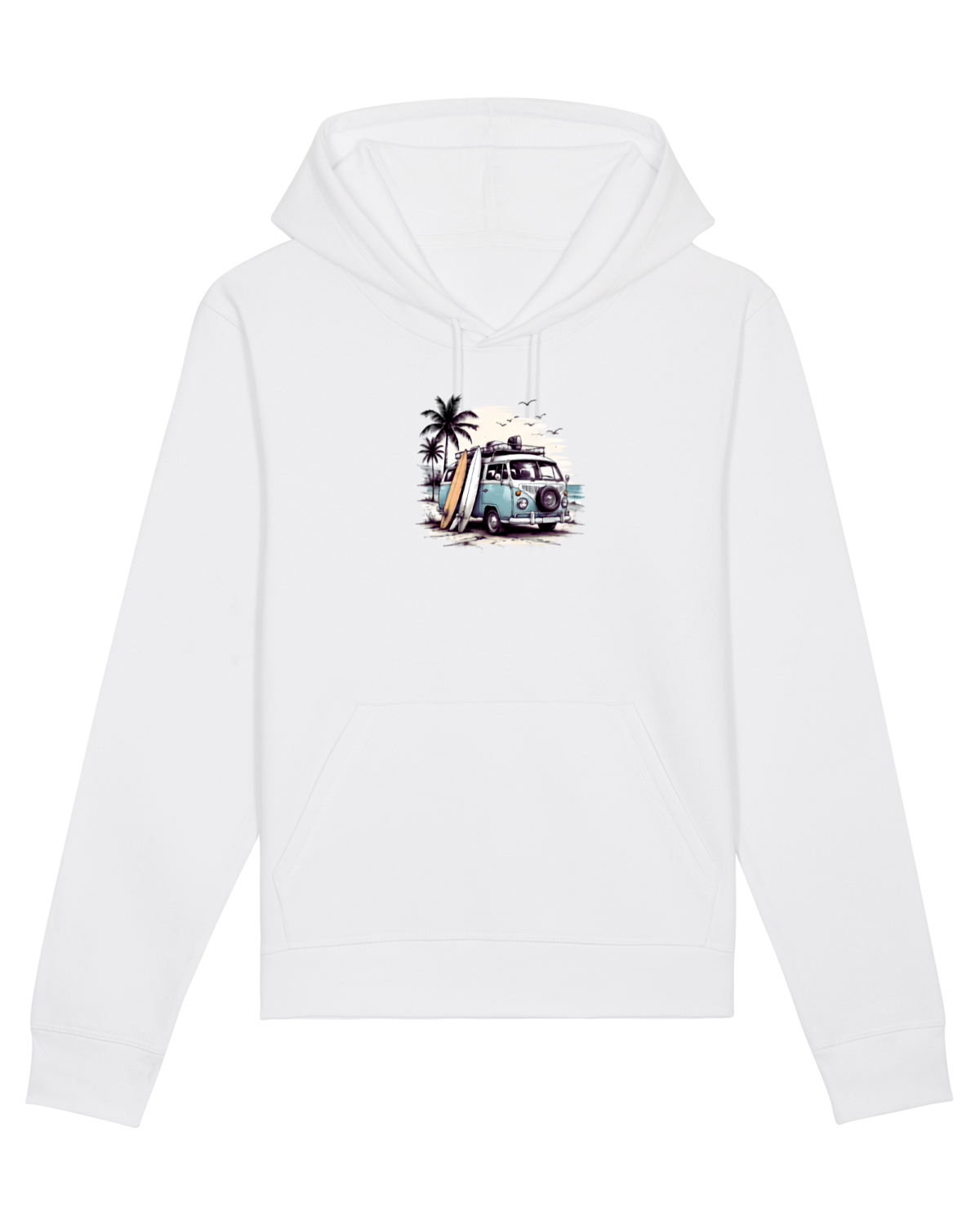 Hanorac Unisex Drummer White