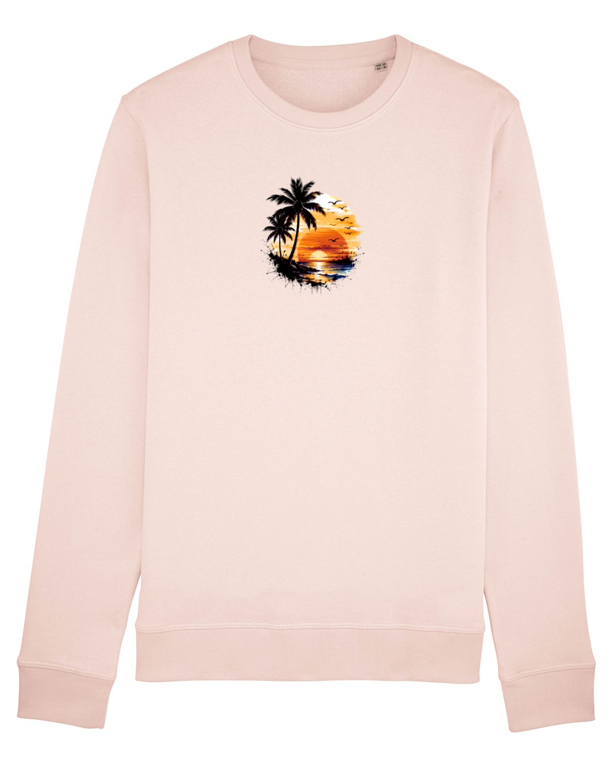 Bluză mânecă lungă Unisex Rise Candy Pink