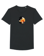 Apus  Tricou mânecă scurtă guler larg Bărbat Skater
