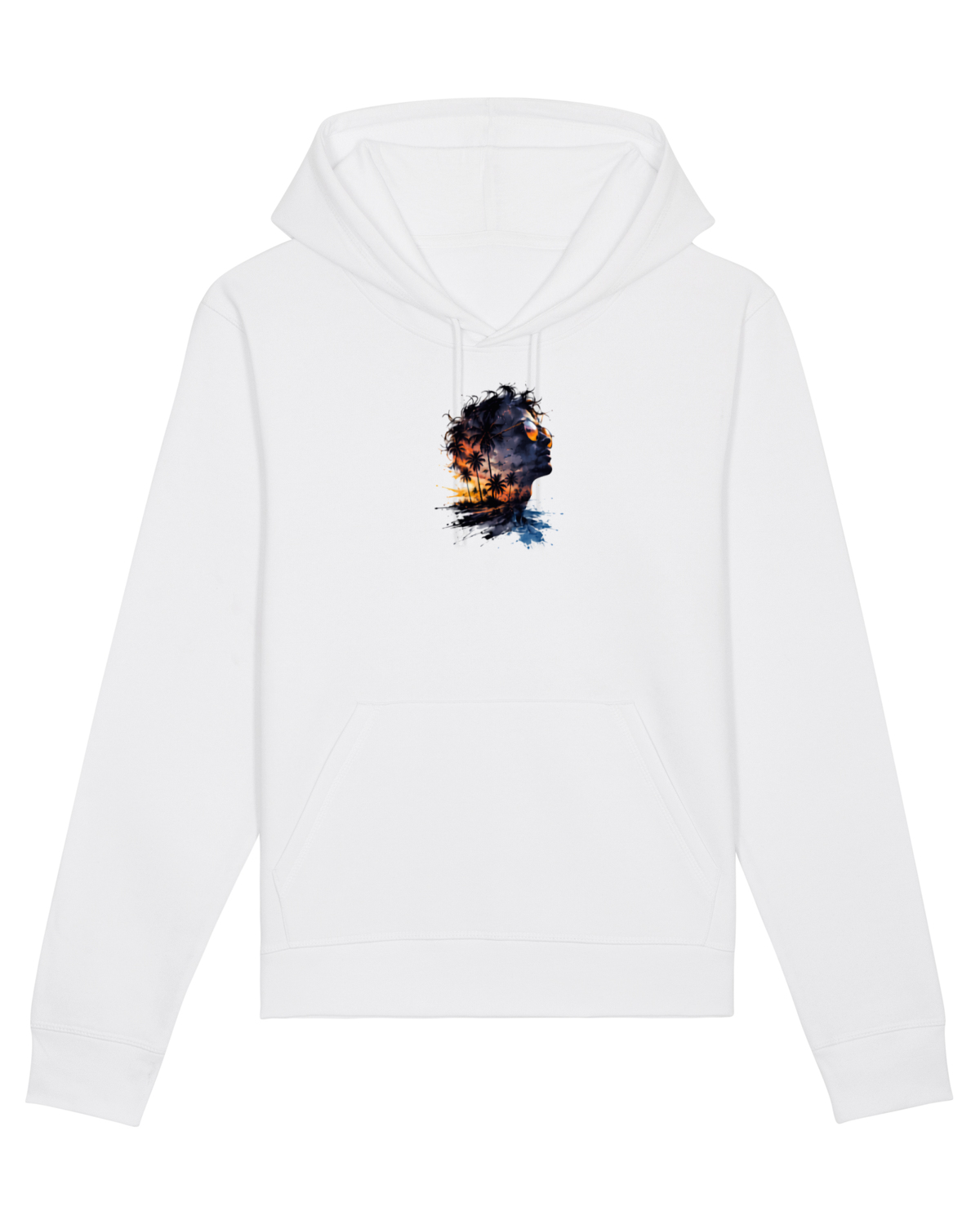 Hanorac Unisex Drummer White