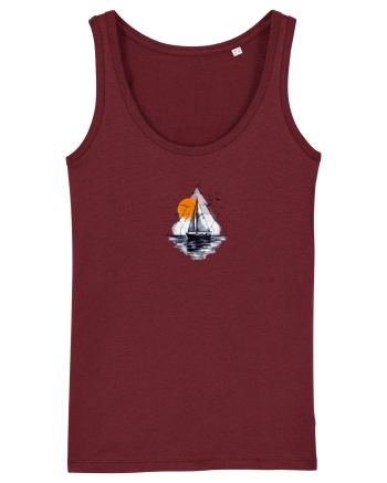 Barcă  Burgundy