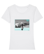 Tropical Therapy no. 2 Tricou mânecă scurtă guler larg fitted Damă Expresser