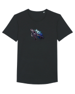 Țestoasă  Tricou mânecă scurtă guler larg Bărbat Skater