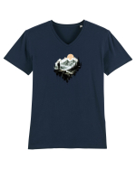 Munte Tricou mânecă scurtă guler V Bărbat Presenter