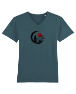 Japonia  Tricou mânecă scurtă guler V Bărbat Presenter