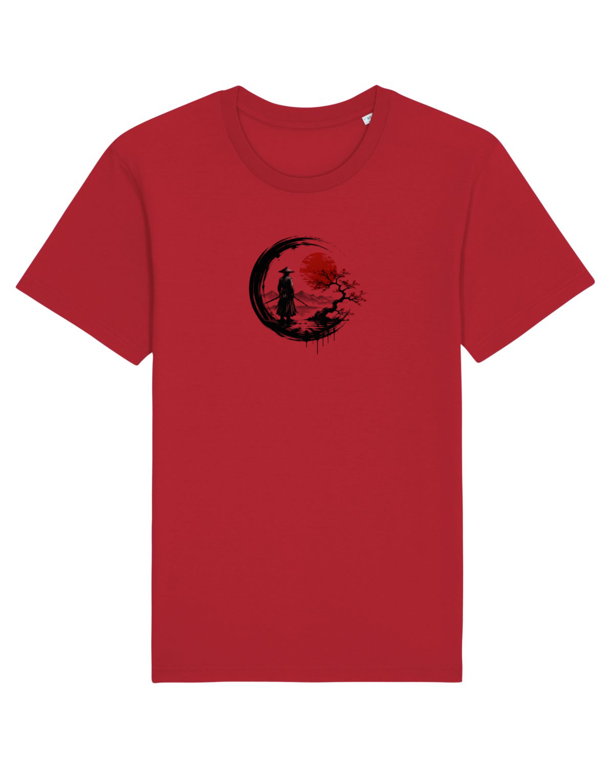 Tricou mânecă scurtă Unisex Rocker Red