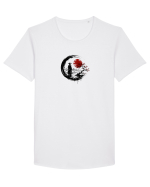 Japonia  Tricou mânecă scurtă guler larg Bărbat Skater