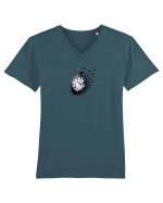 Ceas  Tricou mânecă scurtă guler V Bărbat Presenter