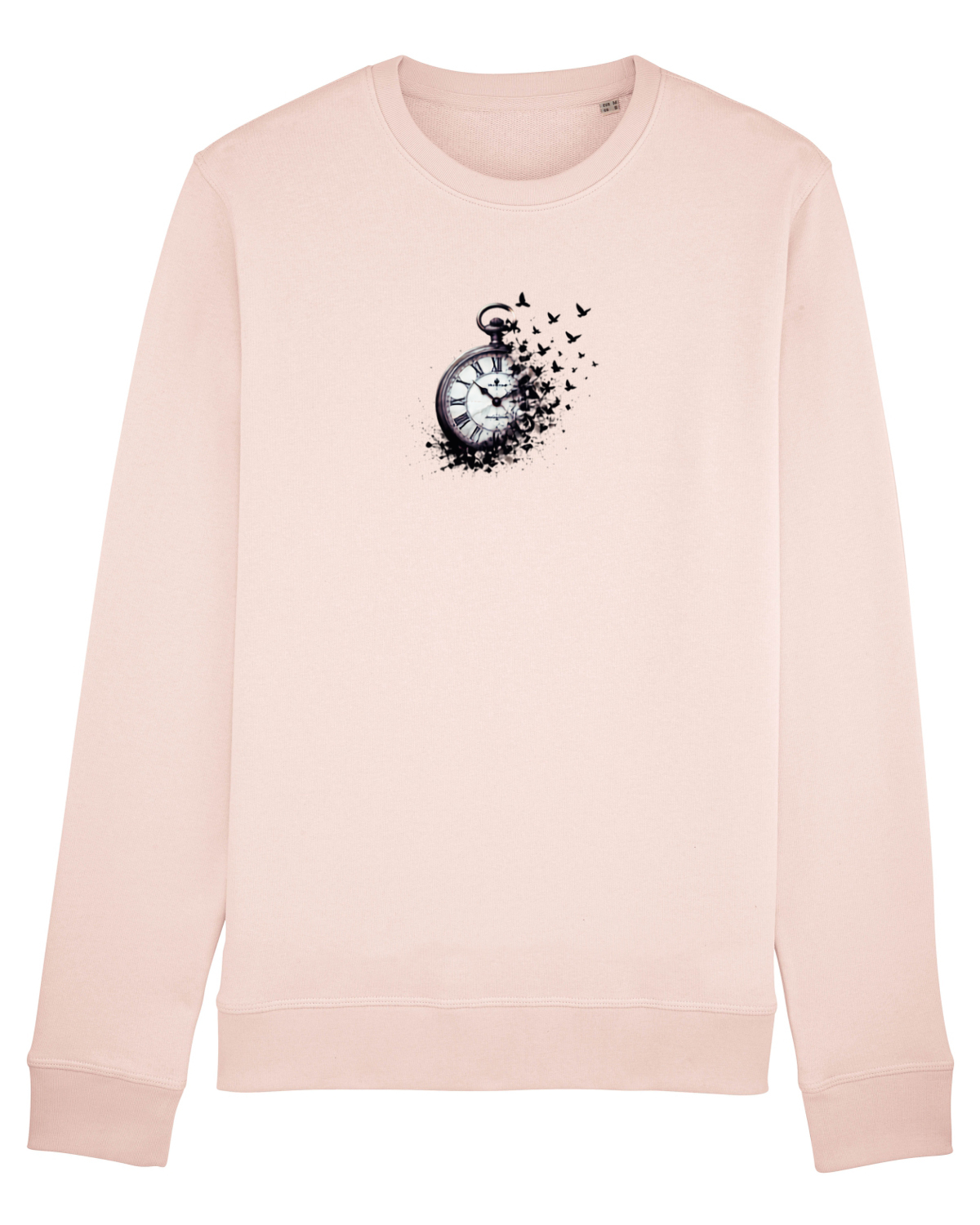 Bluză mânecă lungă Unisex Rise Candy Pink