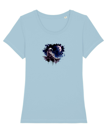 Moon  Sky Blue
