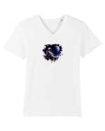 Moon  Tricou mânecă scurtă guler V Bărbat Presenter