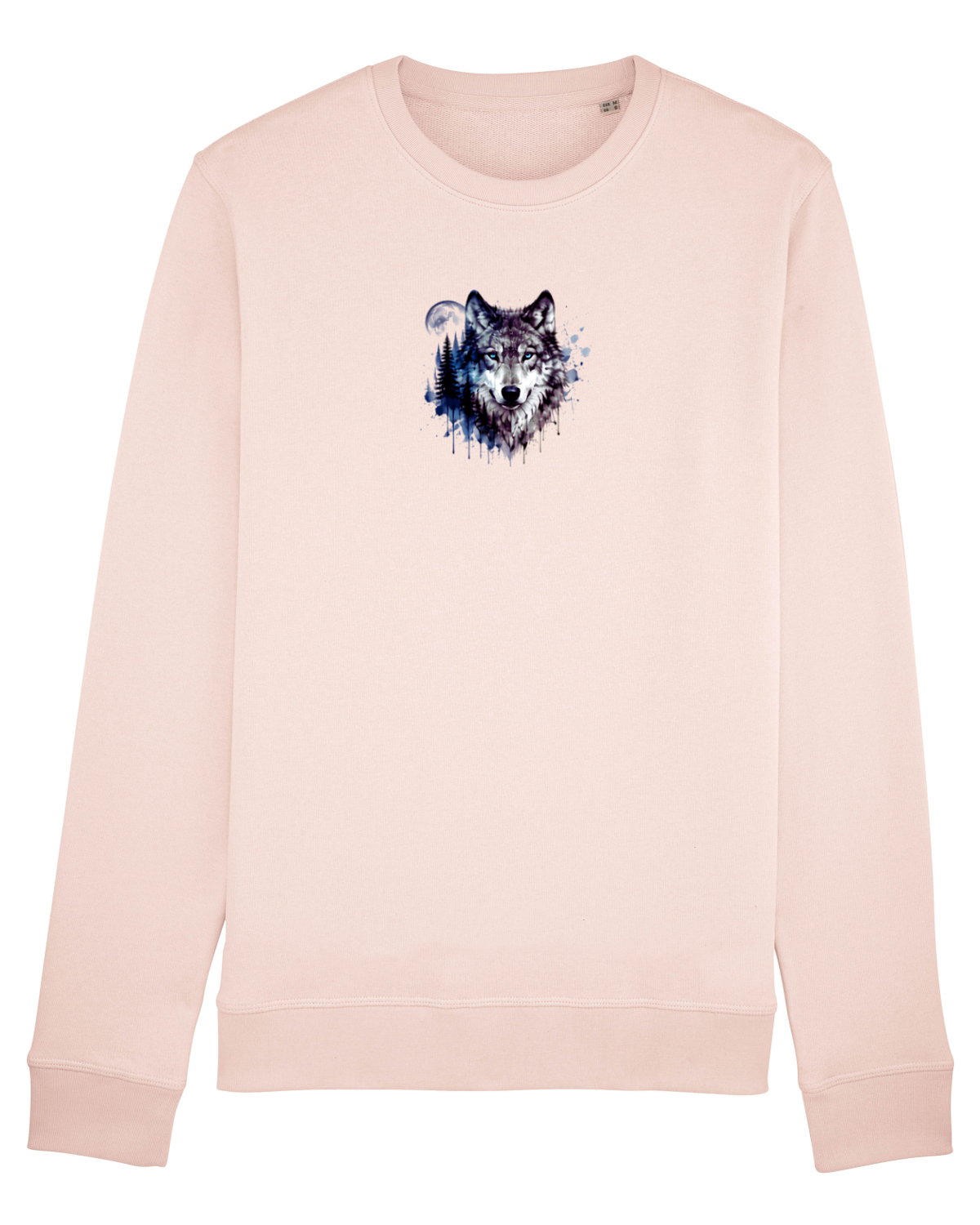 Bluză mânecă lungă Unisex Rise Candy Pink