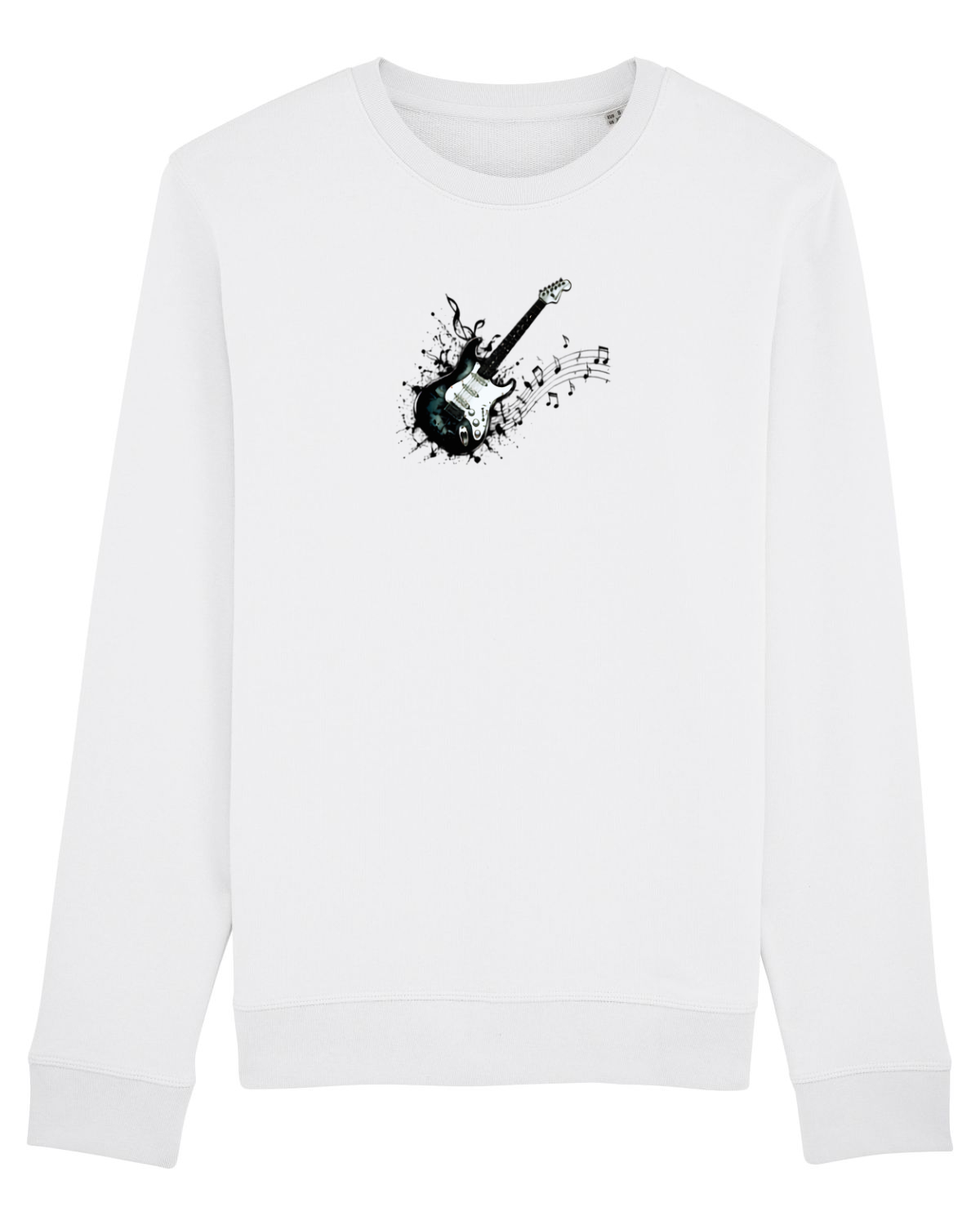 Bluză mânecă lungă Unisex Rise White