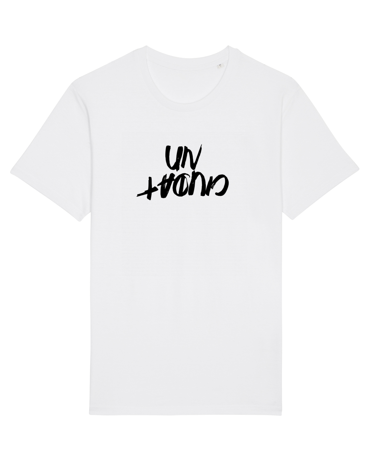 Tricou mânecă scurtă Unisex Rocker White