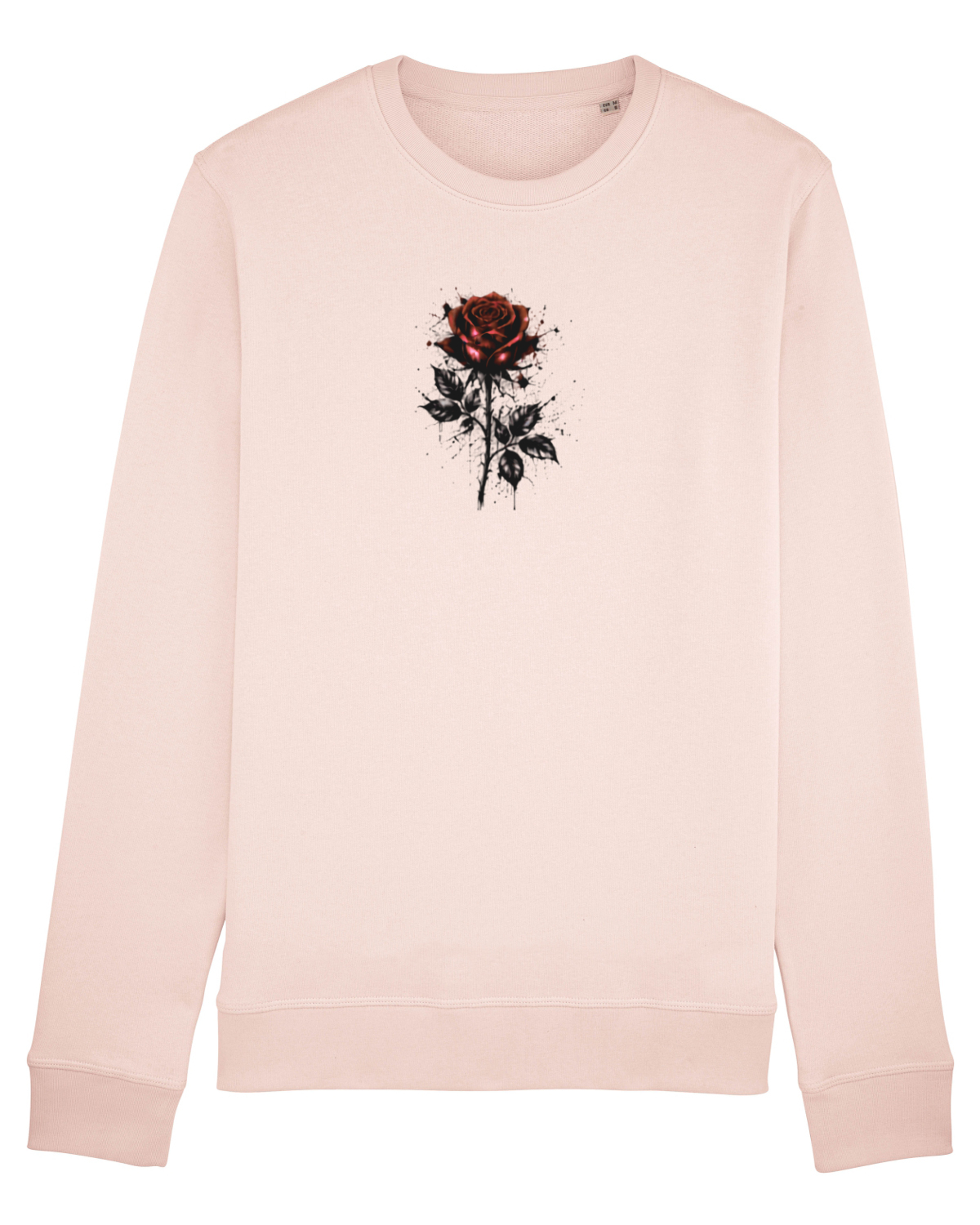 Bluză mânecă lungă Unisex Rise Candy Pink