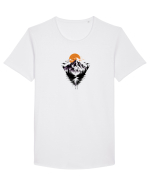 Munte Tricou mânecă scurtă guler larg Bărbat Skater