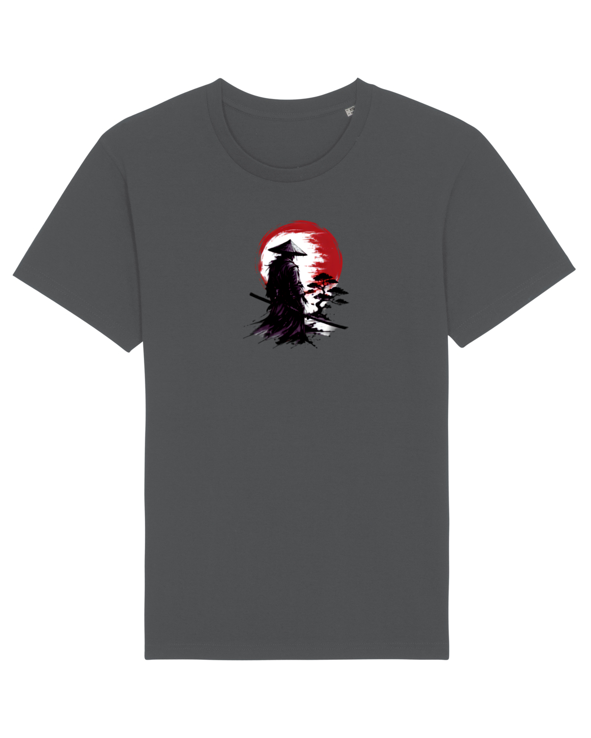 Tricou mânecă scurtă Unisex Rocker Anthracite
