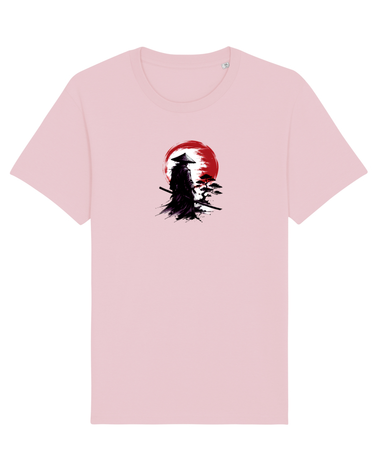 Tricou mânecă scurtă Unisex Rocker Cotton Pink