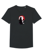 Japonia  Tricou mânecă scurtă guler larg Bărbat Skater