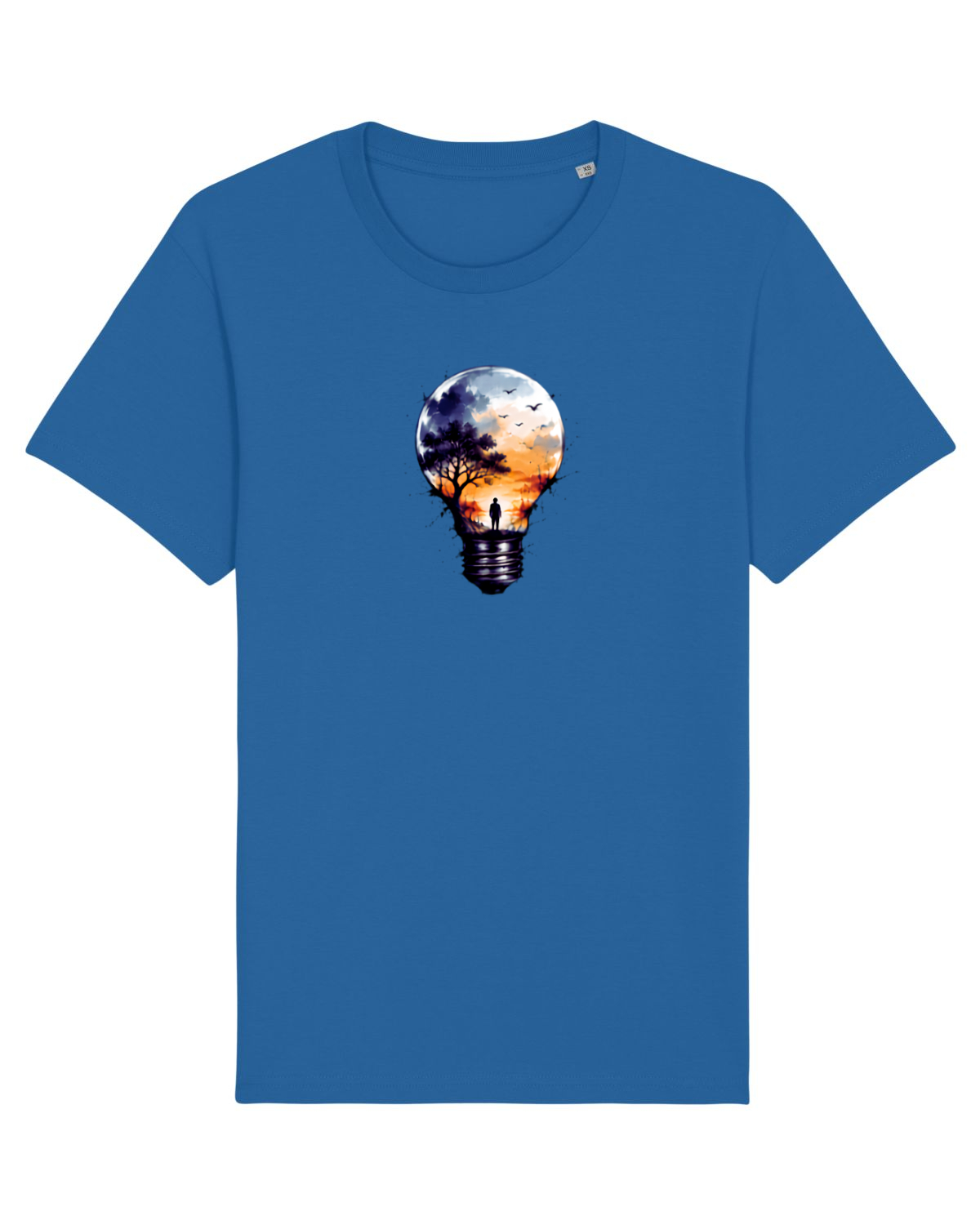 Tricou mânecă scurtă Unisex Rocker Royal Blue