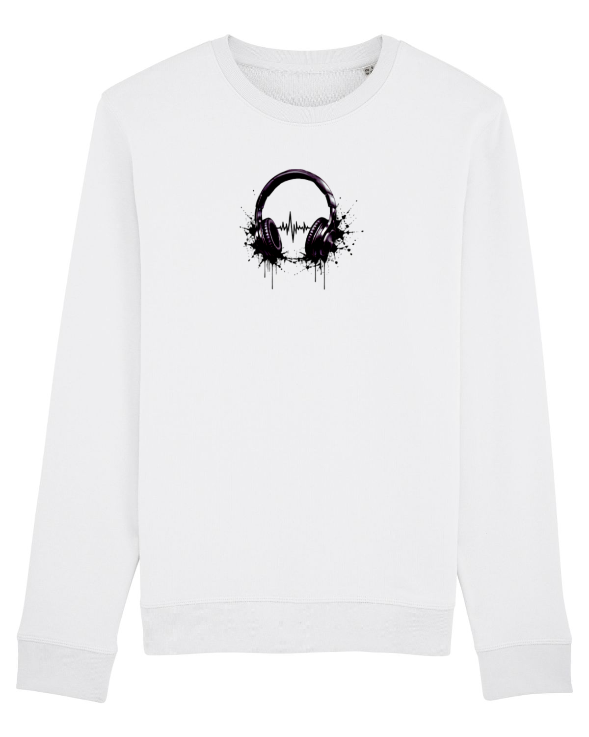 Bluză mânecă lungă Unisex Rise White