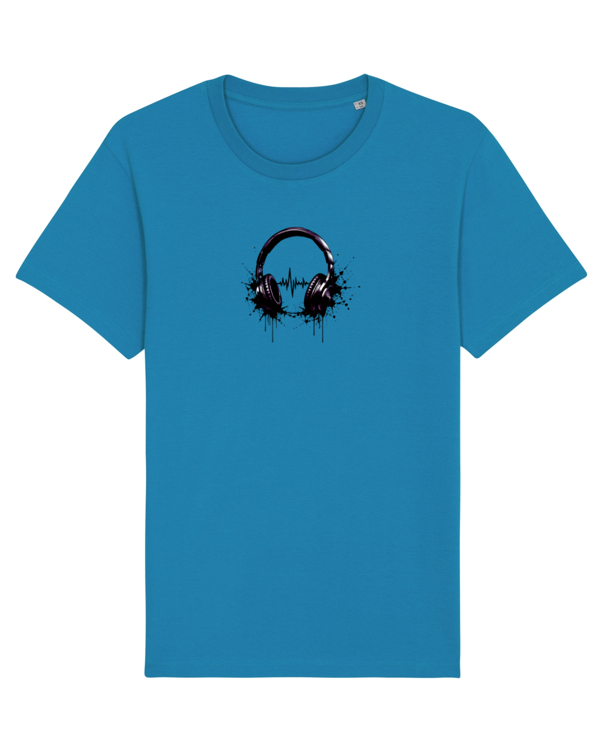 Tricou mânecă scurtă Unisex Rocker Azur